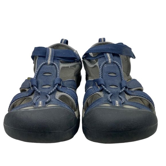 KEEN Blue Grey Closed Toe Washable Water Hiking Outdoor Shoes Sandals US 6 - Picture 3 of 16